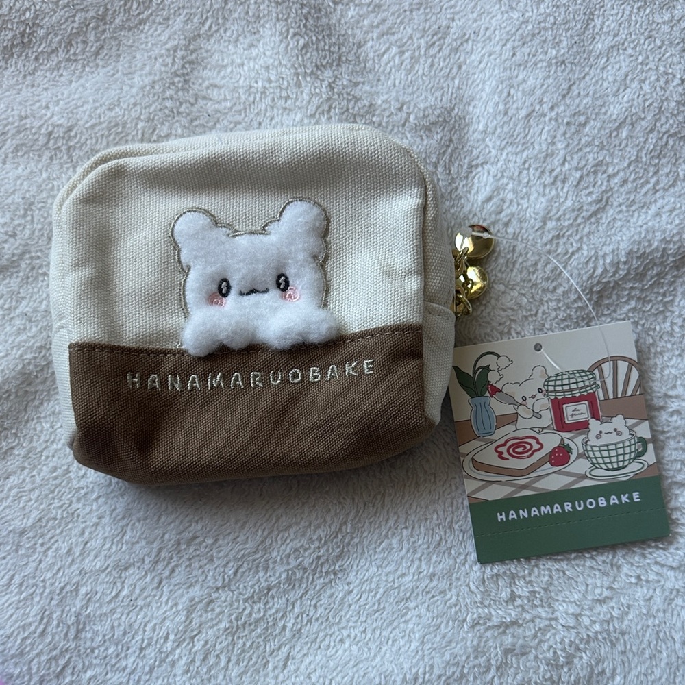 Sanrio Hanamaruobake Tote and Pouch Set | Double-Sided Tote | Kawaii | Wallet - Picture 13 of 14